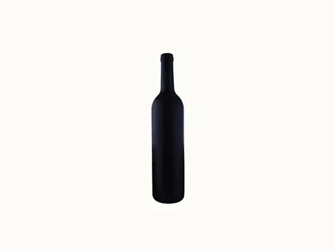 cl Black Glass Bordeaux Cork Wine Bottles — view 10