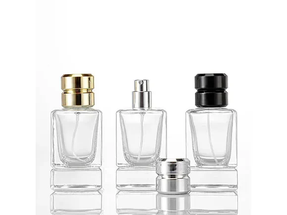Glass Perfume Container With Lid — main view