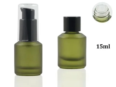 Frosted Green Bottle Collection — view 9