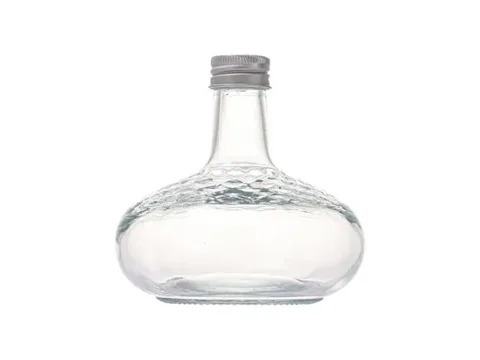 Glass Liquor Bottles with Screw Cap — view 1