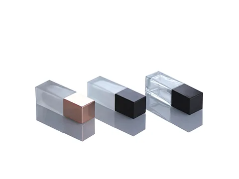 Refillable Glass Cosmetic Pump Bottles