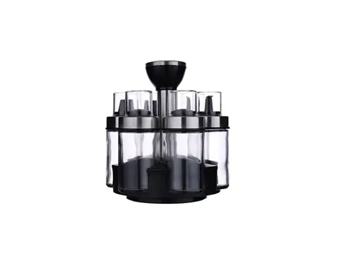 Clear Glass Seasoning Bottles Sets