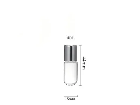 Small Glass Roll On Bottles — view 3