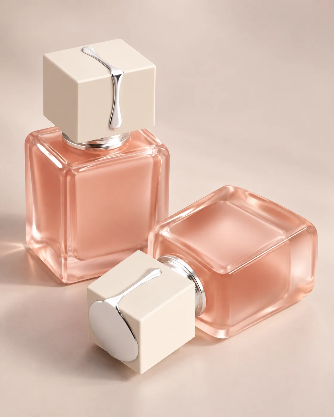 Glass Perfume Bottles — studio composition AS0005