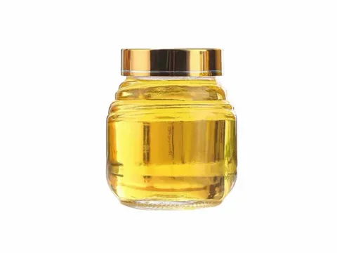 Cute Fat Glass Honey Jars