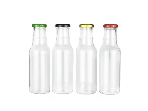 Round Glass Bottle — view 1