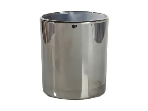 Customized Laser Color Glass Candle Jars — view 4
