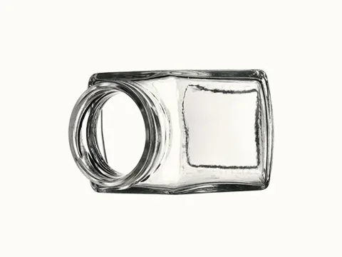 Clear Glass Honey Jars — view 5