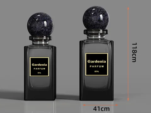 Customization Glass Perfume Bottles With Lids — view 3