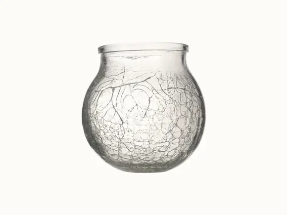 Ice Glass Round Lampshade — main view