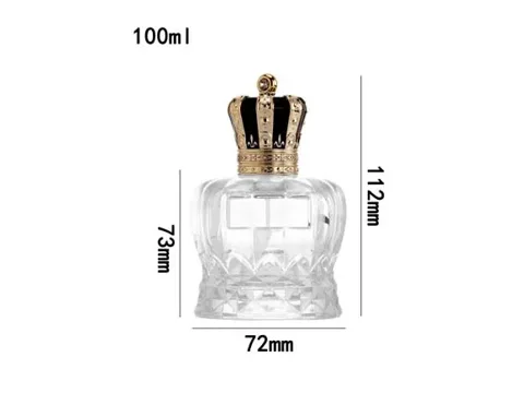 Crown Cologne Perfume Bottles — view 2