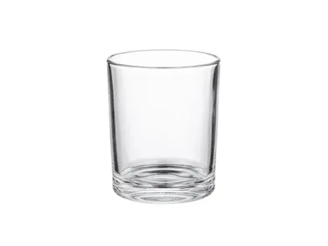 Crystal Clear Glass Jar Candles