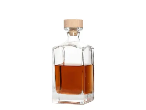 Customized Glass Spirits Bottles with Irregular Design — view 2