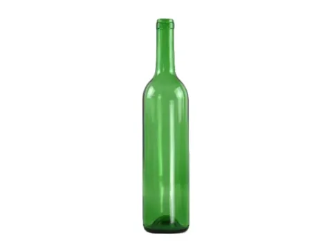 Green Bordeaux Wine Bottles
