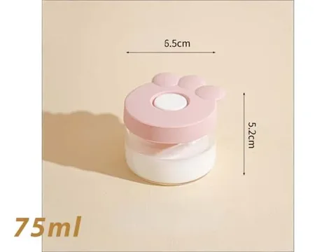 Round High Borosilicate Gourmet Glass Storage Jars — view 4