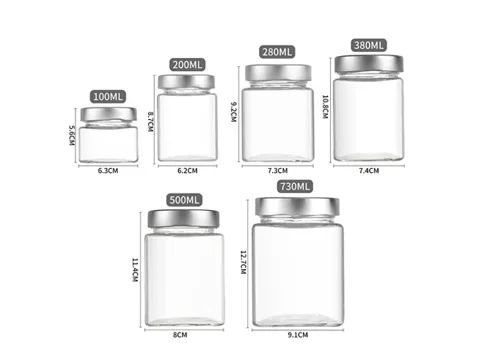 Glass Pickling Jars with Lids — view 2
