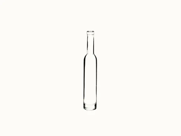 Transparent Red Wine Bottle Ice Wine Bottle Glass Bottle — main view