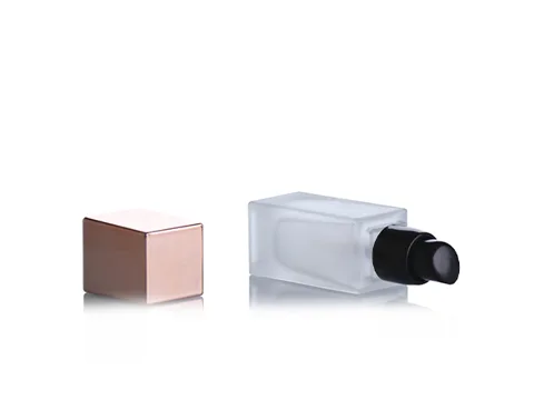 Refillable Glass Cosmetic Pump Bottles — view 5