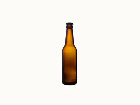 Amber Glass Cocktail Bottle