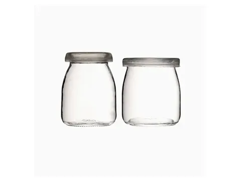 Clear Glass Food Storage Jars
