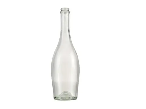 Burgundy Clear Wine Bottles