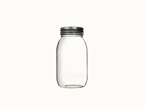 () Fat Drink Glass Bottle