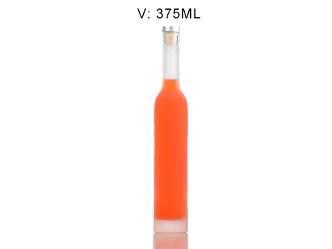 High Clear / Frosted Glass Spirit Bottle — view 7