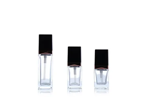 Refillable Glass Pump Bottles