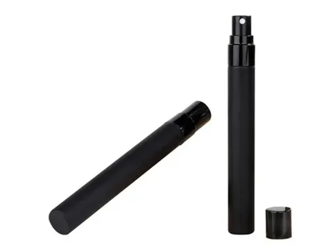 Black Glass Vials