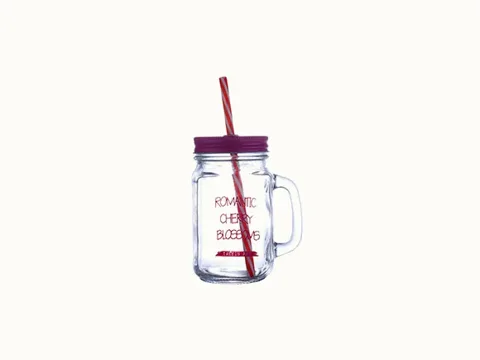 Mason Jars Clear Glasses