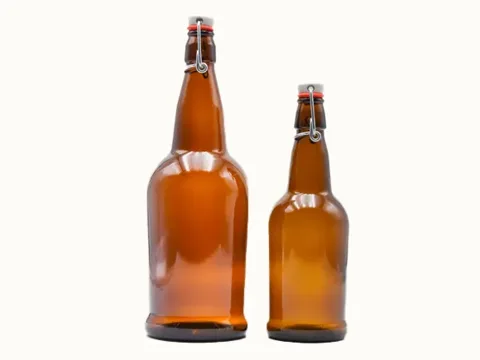 Swing Top Glass Beer Bottle — view 2