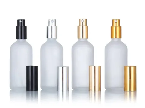 Frosted Glass Fine Mist Spray Bottles