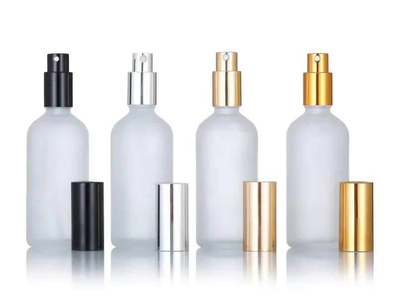 Frosted Glass Fine Mist Spray Bottles — main view