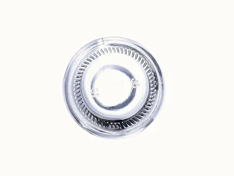 Clear Glass Beverage Bottle — view 2