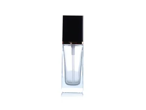 Lead-Free Glass Liquid foundation dispensing bottle