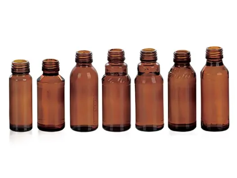 PP28 Amber Glass Medicine Bottles