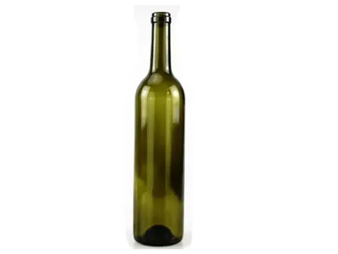 cl Bordeaux Green Wine Bottles In