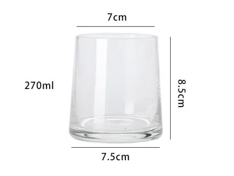 Crystal Clear Mouthwash Glassware — view 2