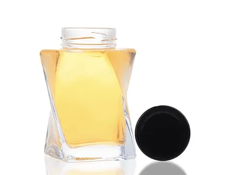 Glass Honey Containers with Metal Lid — view 2