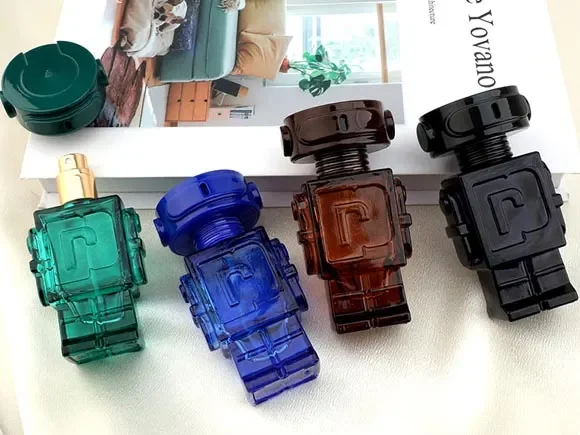 Glass Perfume Bottle Robot — main view