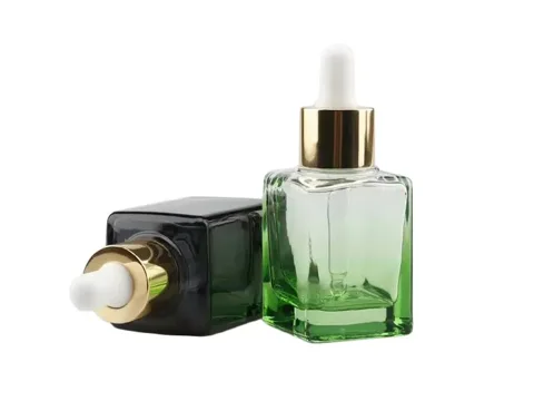 Gradient Glass Dropper Bottles