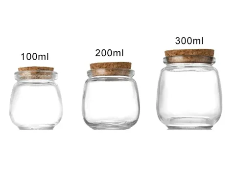 Eco-friendly Fat Glass Pudding Jars — view 2