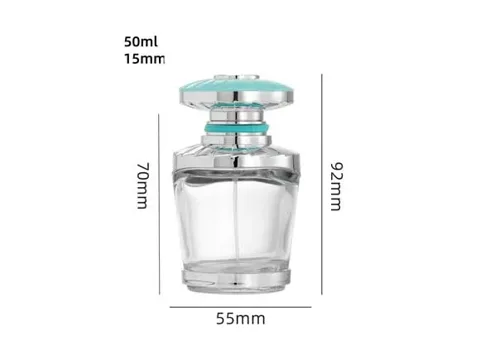 Glass Perfume Spray Bottles 15 Crimp — view 2