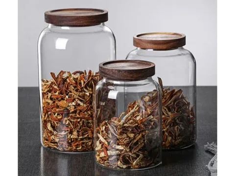Gallon Glass Jar High Borosilicate Glass — view 2