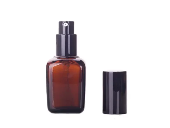 Amber Glass Fine Mist Spray Bottles — main view