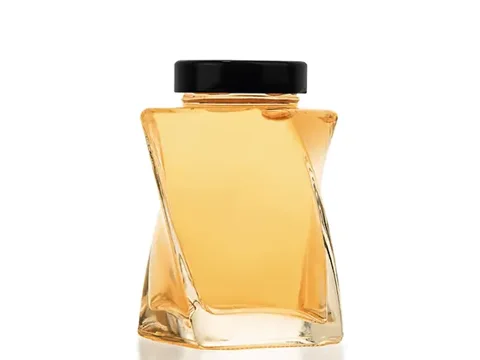 Glass Honey Containers with Metal Lid — view 3