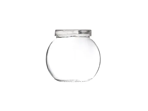 Clear Glass Candy Jars with Lids