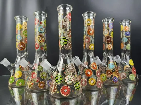 Glass Pattern Dab Bong — main view