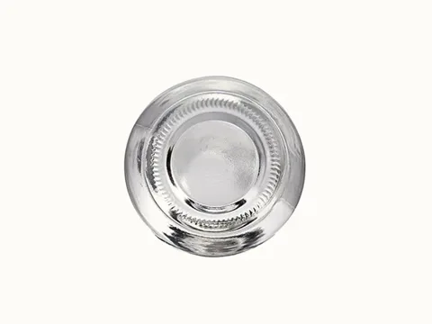 () () Clear Glass Drink Bottles with Lids — view 5