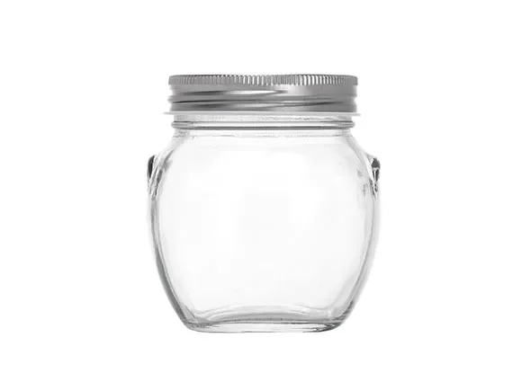 Honey Containers Glass Honey Pot Jar — main view